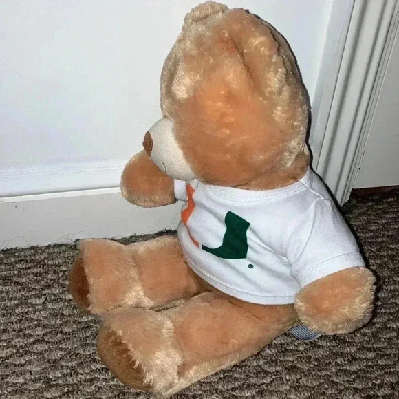 Build a Bear With UM (University of Miami) T-Shirt. Preowned - Picture 3 of 6